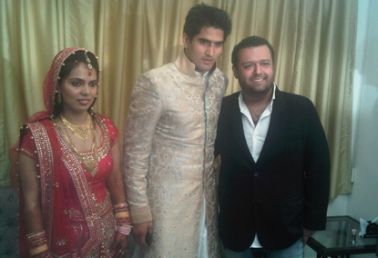 Vijender Singh And Archana Singh Wedding Pics