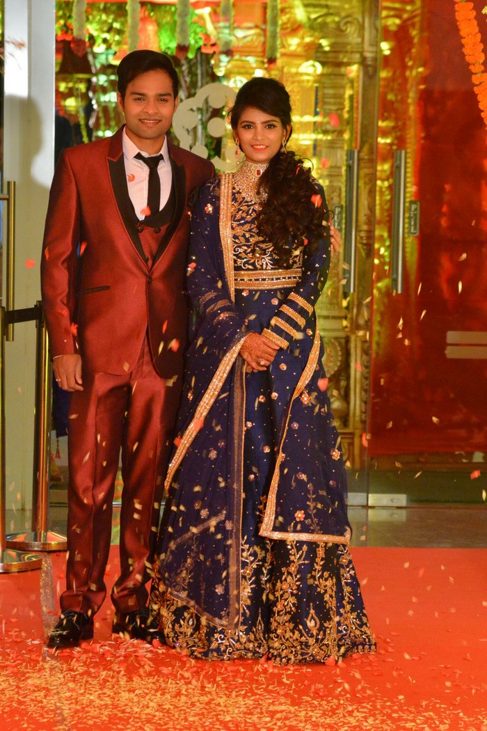 Producer Krishna Reddy Son Wedding Reception Photos