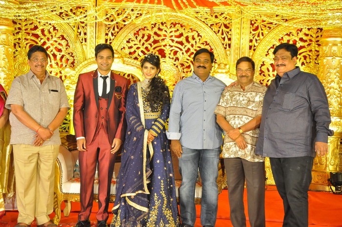 Producer Krishna Reddy Son Wedding Reception Photos
