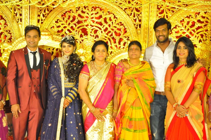 Producer Krishna Reddy Son Wedding Reception Photos