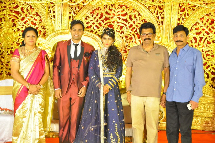 Producer Krishna Reddy Son Wedding Reception Photos