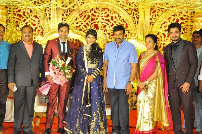 Producer Krishna Reddy Son Wedding Reception Photos