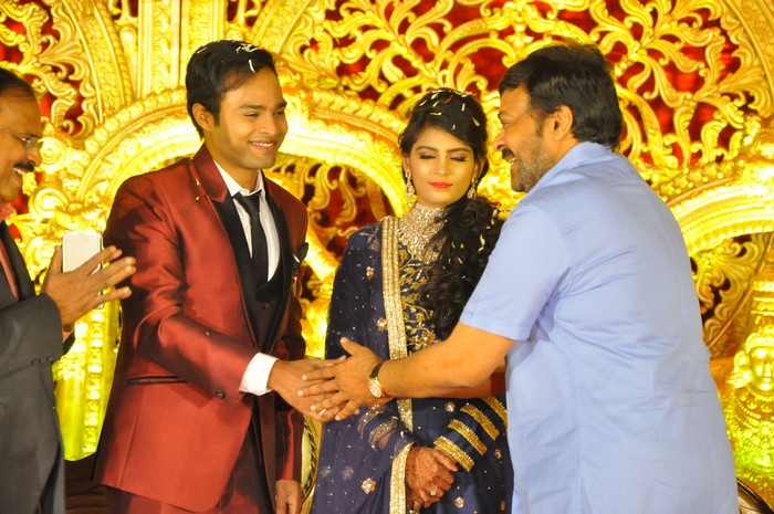 Producer Krishna Reddy Son Wedding Reception Photos