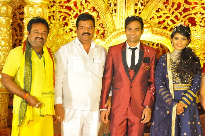 Producer Krishna Reddy Son Wedding Reception Photos