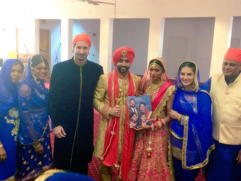 Sunny Leones Brother Sundeep Vohra And Karishma Naidu Marriage Pics