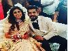 After dating for almost six years, Kishwer Merchant and beau Suyyash Rai have finally tied the knot.After a court marriage, the lovely couple threw a grand wedding reception for their friends from the industry and family today.Donning a white and black suit, Suyyash looked handsome. Kishwer, on the other hand, flaunted two looks for her big day.The gorgeous actress went for a traditional bridal look for exchanging garlands and then later changed into a light pink coloured beautiful lehenga for the reception.The festivals not surprisingly was a charming issue and had a few TV celebs in participation including Surbhi Jyoti, Karan Wahi, Karan Patel alongside wifey Ankita, Asha Negi and playmate Ritvik Dhanjani, Vivian Dsena and spouse Vahbbiz and Sukriti Kandpal among others.