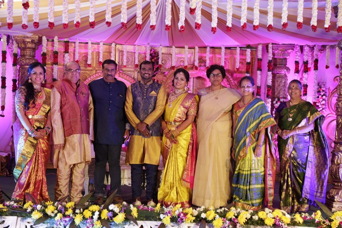 Writer Thota Prasad Daughter Sravya And Pardhasaradhi Marriage Pics