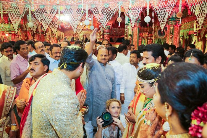 TDP Revanth Reddy Daughter Nymisha Reddy And Satyanaryana Reddy Wedding Photos