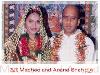 Actress Madhu Bala And Anand Shah Wedding Photos