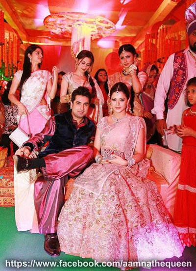 Aamna Sharif And Amit Kapoor Wedding Pictures