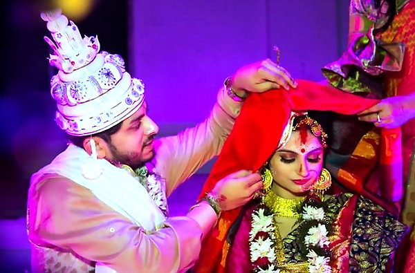 Dimpy Ganguly And Rohit Roy Wedding Photos
