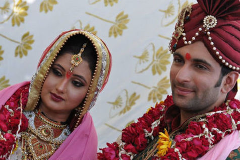 Rashami Desai And Nandish Sandhu Marriage Pics