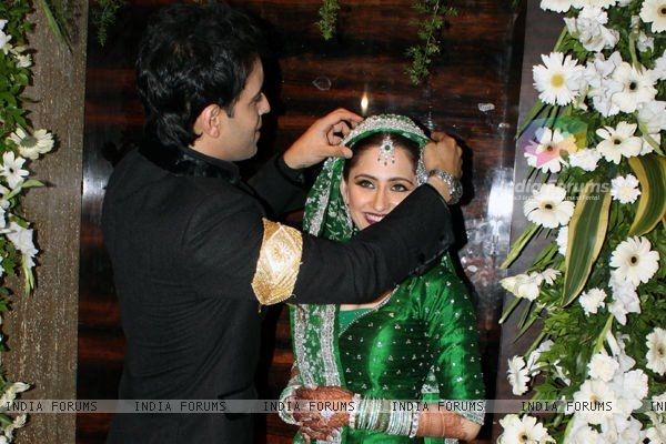 Sanjeeda Sheikh And Aamir Ali Marriage Photos