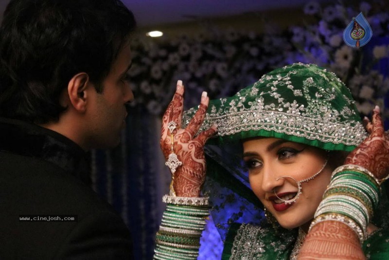 Sanjeeda Sheikh And Aamir Ali Marriage Photos