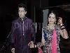 Aamna Sharif tied the knot with Amit Kapoor on 27 December 2013 and hosted a wedding reception at Taj Land on 28 December 2103. It was attended by their family members and some close friends. Amit is the son of producer Shabnam Kapoor. Before marriage Amit was a film distributor and was in relationship with Aamna for almost a year. Now he is a distributor-turned-producer. The couple is blessed with a baby boy.