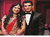 Arjun Bijlani got into wedlock with his long time beautiful girl friend Neha Swami. He tied the knot with Neha on 20th May 2013. The wedding was a normal Indian wedding with many people invited to be a part of their celebrations.The celebrations started with Sangeet on May 19th. The sangeet was a grand affair with many attendees from family and friends circle. The wedding ceremony that followed the Sangeet was completely a traditional affair. It happened at the Iskon temple situated near Juhu on 20th May.The next day followed the reception that was organized at Hilton in Mumbai, attended by almost all the well-known people and well wishers of the industry. Neha looked gorgeous in a red and green lehenga while Arjun wore an indo western attire to match his bride.