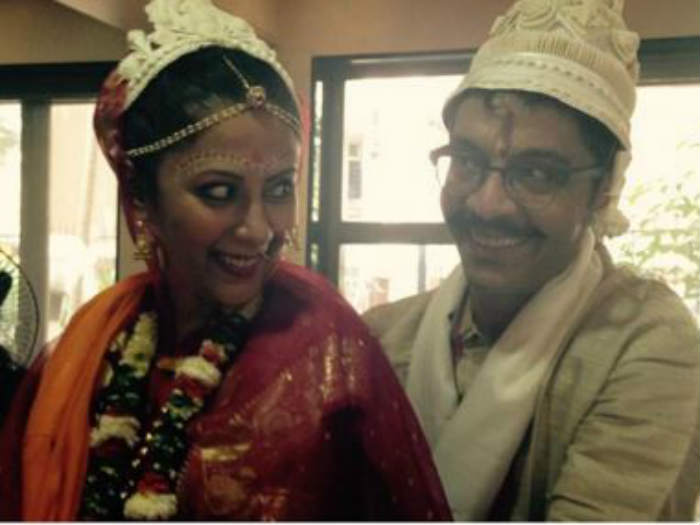 Vrajesh Hirjee And Rohini Banerjee Marriage Photos
