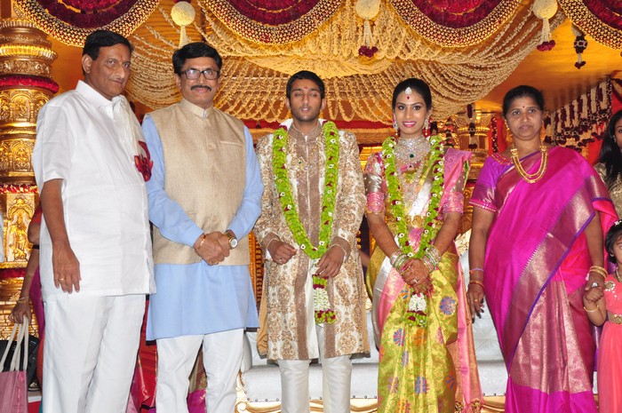 GhattamaneniAdiseshagiri Rao Sai Raghava Ratnababu And Priyanka Engagement Photos