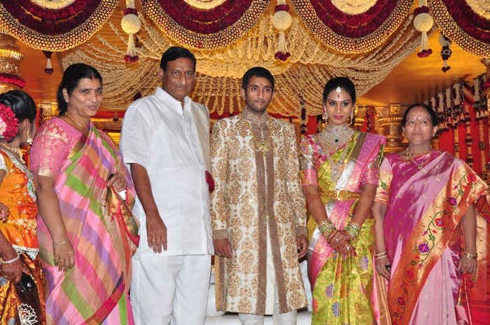 GhattamaneniAdiseshagiri Rao Sai Raghava Ratnababu And Priyanka Engagement Photos