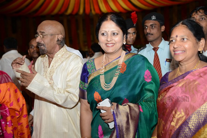 Union Minister Bandaru Dattatreyas Daughter Marriage Pics