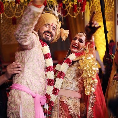 Akriti Kakkar And Chirag Arora Marriage Photos