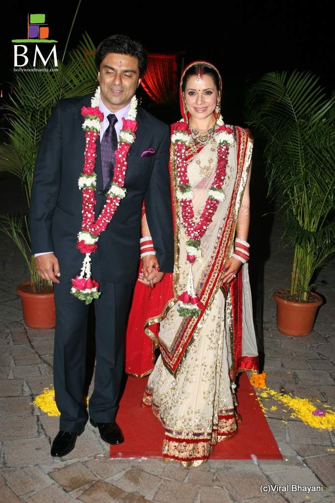 Samir Soni And Neelam Kothari Wedding Pics