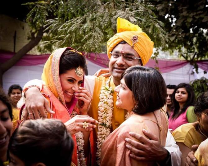 Shubhi Mehta And Apoorv Bajpai Marriage Photos