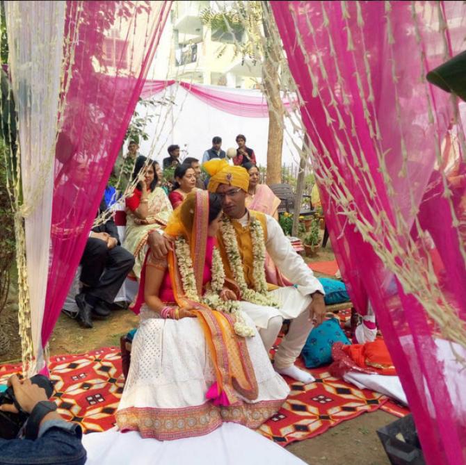 Shubhi Mehta And Apoorv Bajpai Wedding Pics