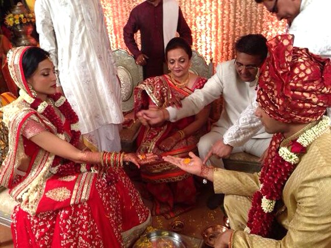 Ruslaan Mumtaz And Nirali Mehta Wedding Photos