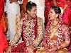 Actor Vishal Krishnas sister Aishwaryas wedding took place at Chennais MRC Nagar Hall on August 27.Aishwarya got married to her longtime boyfriend Kritheesh from a family which is into gold business in Ummidi. Aishwarya is known to be have taken responsibility of V Music Channel.Many bigwigs of the Kollywood including Karthi were seen during the wedding.