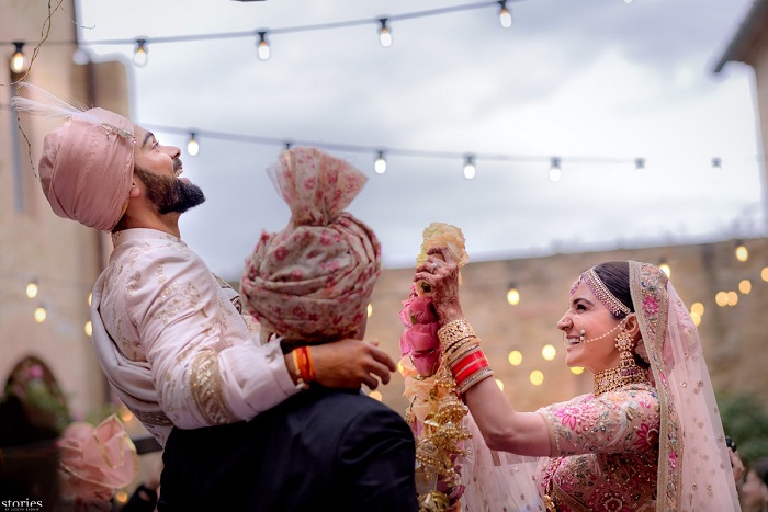 Virat Kohli And Anushka Sharma Marriage Photos