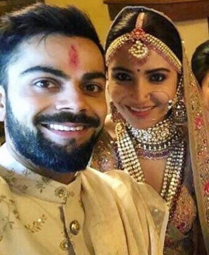 Virat Kohli And Anushka Sharma Marriage Photos