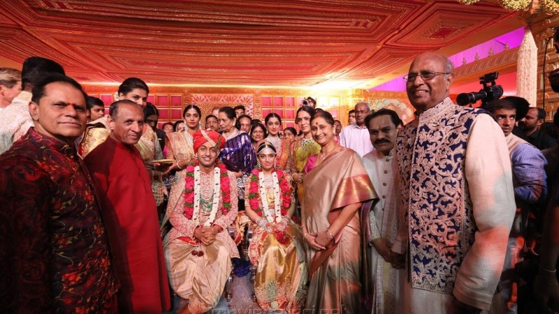 T Subbarami Reddys Grandson Keshav Tied The Knot With Veena