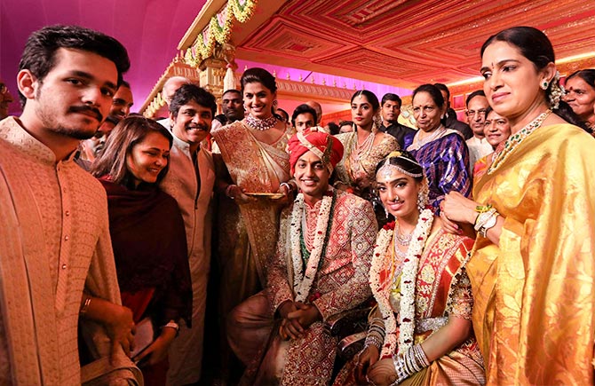 T Subbarami Reddys Grandson Keshav Tied The Knot With Veena