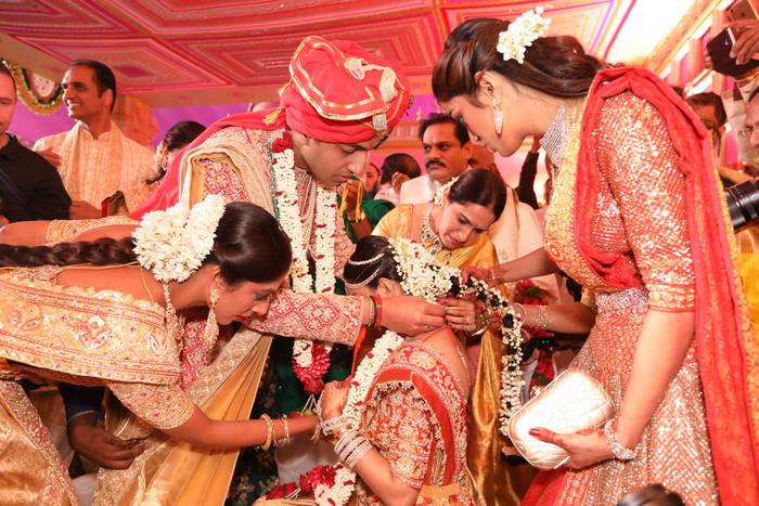 T Subbarami Reddys Grandson Keshav Tied The Knot With Veena