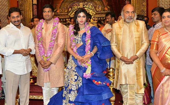 Ramojis Granddaughters Wedding Images
