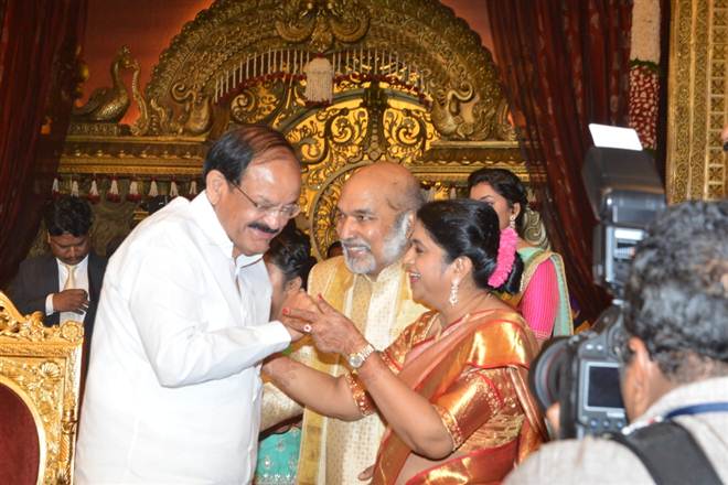Ramojis Granddaughters Wedding Images