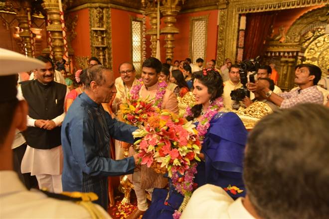 Ramojis Granddaughters Wedding Images