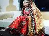 Actress who made her debut with SRK's 'Asoka' in 2001 looked gorgeous as the bride in red and golden lehenga