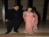 'Mohabbatein' actress Preeti Jhangiani posing with husband Praveen Dabbas at the reception.