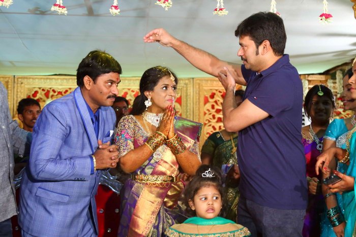 Director Chinni Krishna Marriage Photos