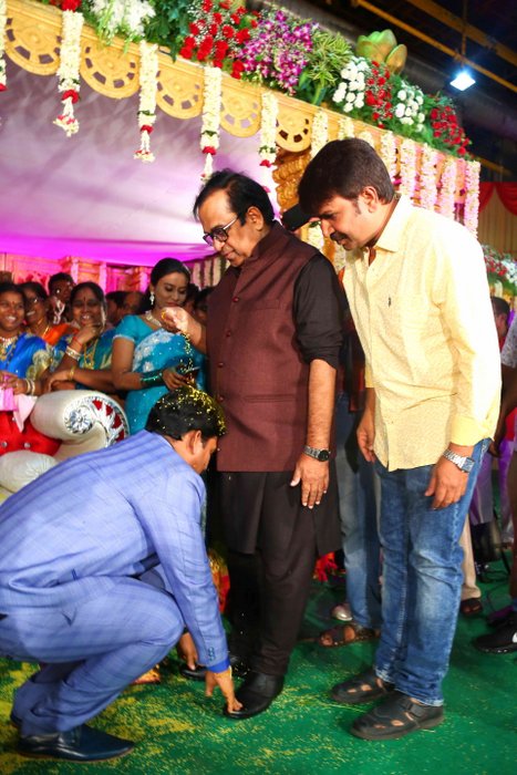 Director Chinni Krishna Marriage Photos