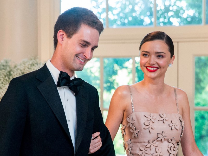 Supermodel Miranda Kerr Marries Snapchat CEO Evan Spiegel