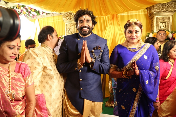 Actress Namitha And Veerandra Chowdhary Wedding Photos