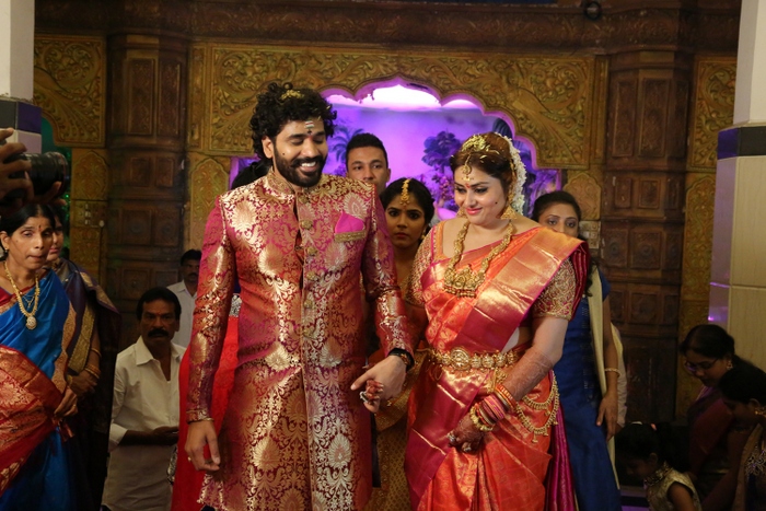 Actress Namitha And Veerandra Chowdhary Wedding Photos