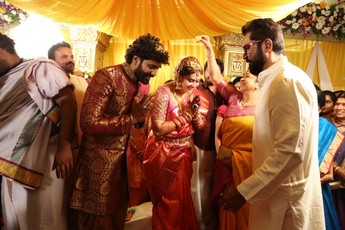 Actress Namitha And Veerandra Chowdhary Wedding Photos