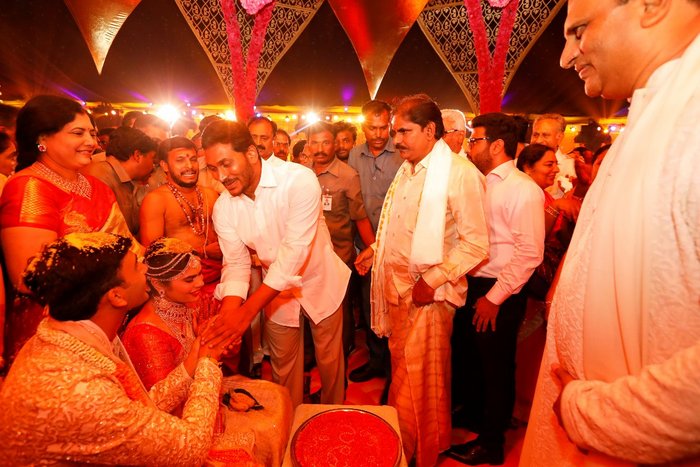 Narendra Chowdhary Daughter Rachana And Vishnu Teja Got Married
