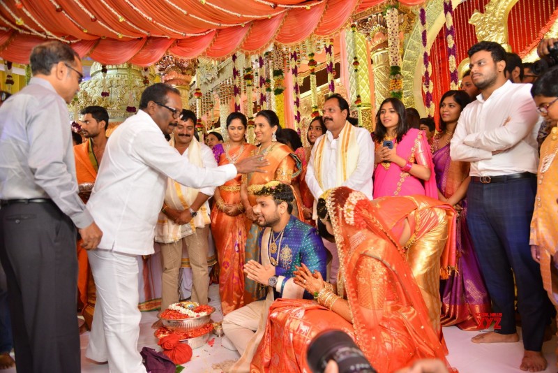 Bandla Ganesh Brother Daughter Ashritha Wedding Photos