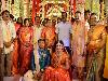 Celebrities at Bandla Ganesh brother's daughter Ashritha and Sai Pavan wedding.