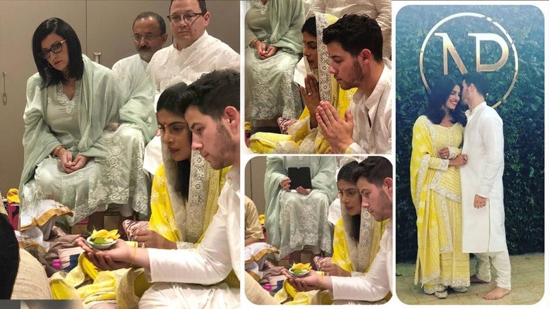 Priyanka Chopra And Nick Jonas� Roka Ceremony Photos